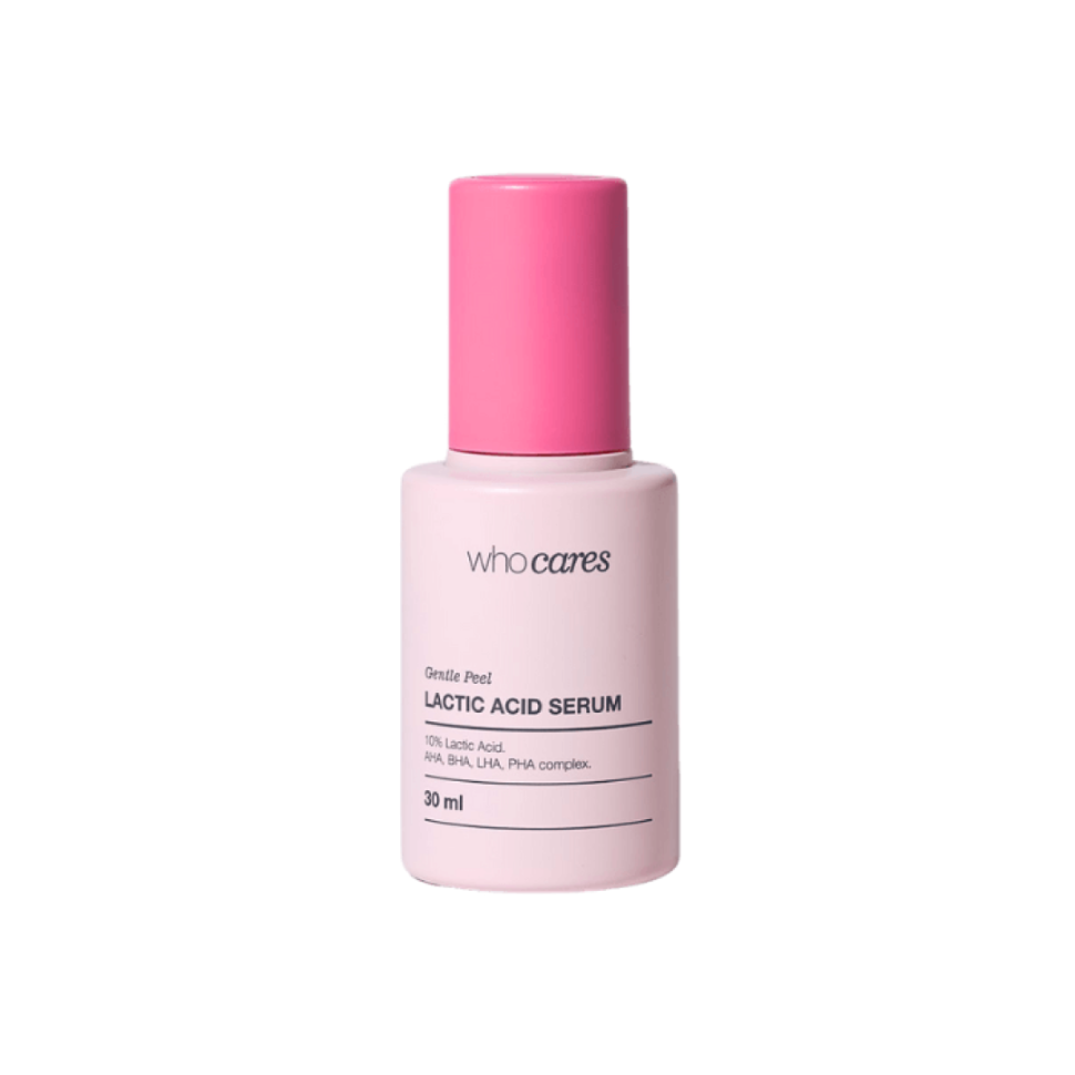 Несмываемая сыворотка-пилинг с молочной кислотой WHOCARES Gentle Peel Lactic Acid Serum 30 мл (Цена: 1 199 грн.)