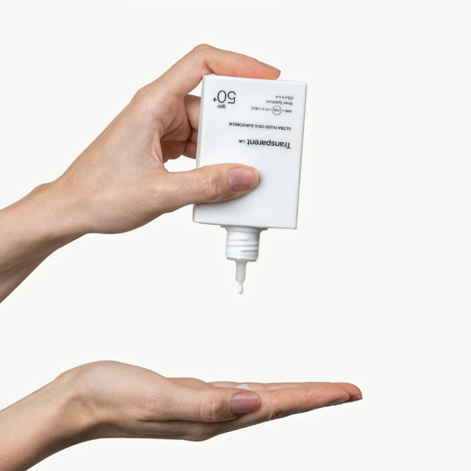 Ультралегкий солнцезащитный крем флюид TRANSPARENT LAB Ultra Fluid Cica Sunscreen SPF50+ 100 мл (Цена: 1 896 грн.)
