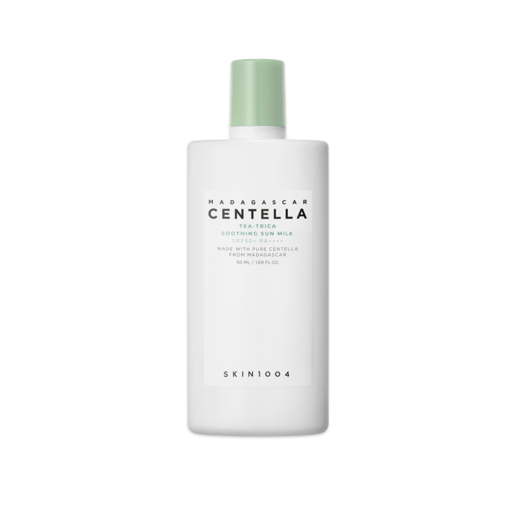 SKIN1004 сонцезахисний крем-молочко для проблемної шкіри Tea-Trica Soothing Sun Milk SPF50+ PA++++ 50 мл (Ціна: 785 грн.)