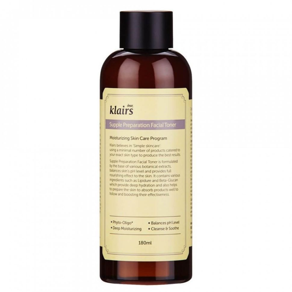 Тонер для лица с фито-олиго комплексом DEAR, KLAIRS Supple Preparation Facial Toner (Цена: 300 грн.)