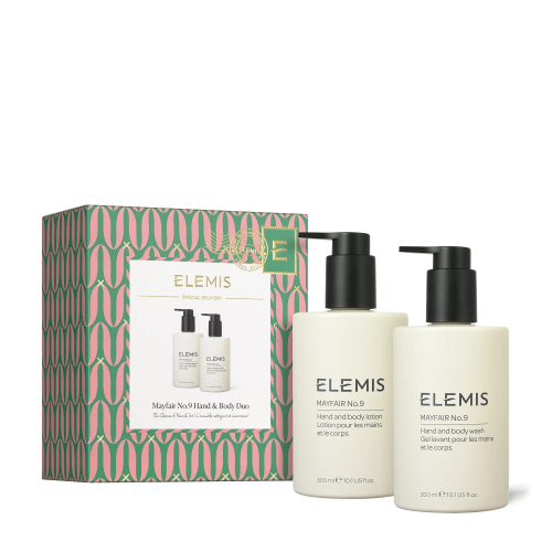 ELEMIS СПА дует Mayfair No.9 для очищення та зволоження рук та тіла Mayfair No9 Hand and Body Duo The Cleanse & Nourish Set (Ціна: 1 980 грн.)