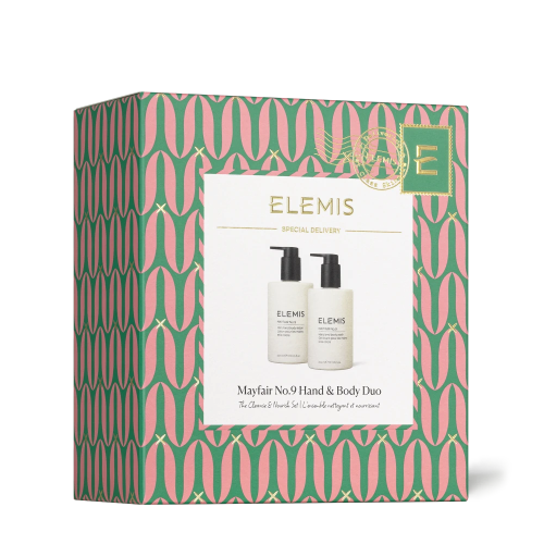 ELEMIS СПА дует Mayfair No.9 для очищення та зволоження рук та тіла Mayfair No9 Hand and Body Duo The Cleanse & Nourish Set (Ціна: 1 980 грн.)