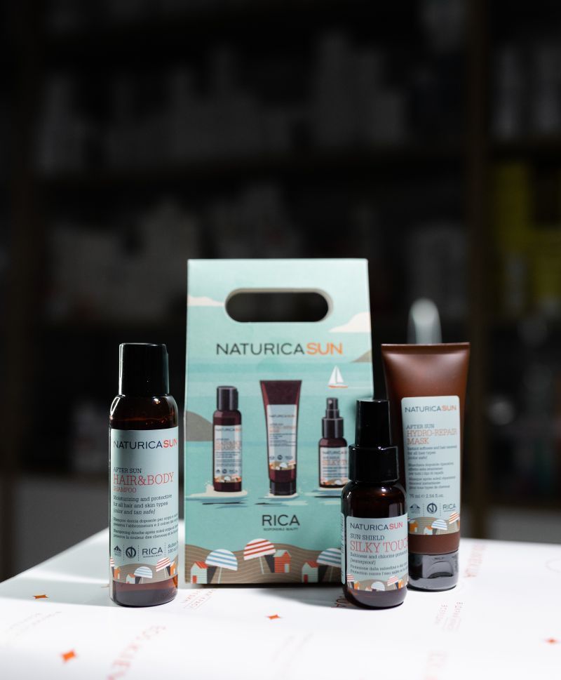 Тревел набор для защиты волос летом RICA Kit Sun Travel Size уп (Цена: 1 620 грн.)