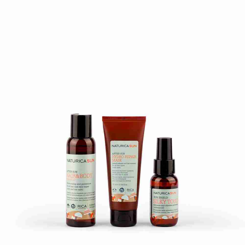 Тревел набор для защиты волос летом RICA Kit Sun Travel Size уп (Цена: 1 620 грн.)