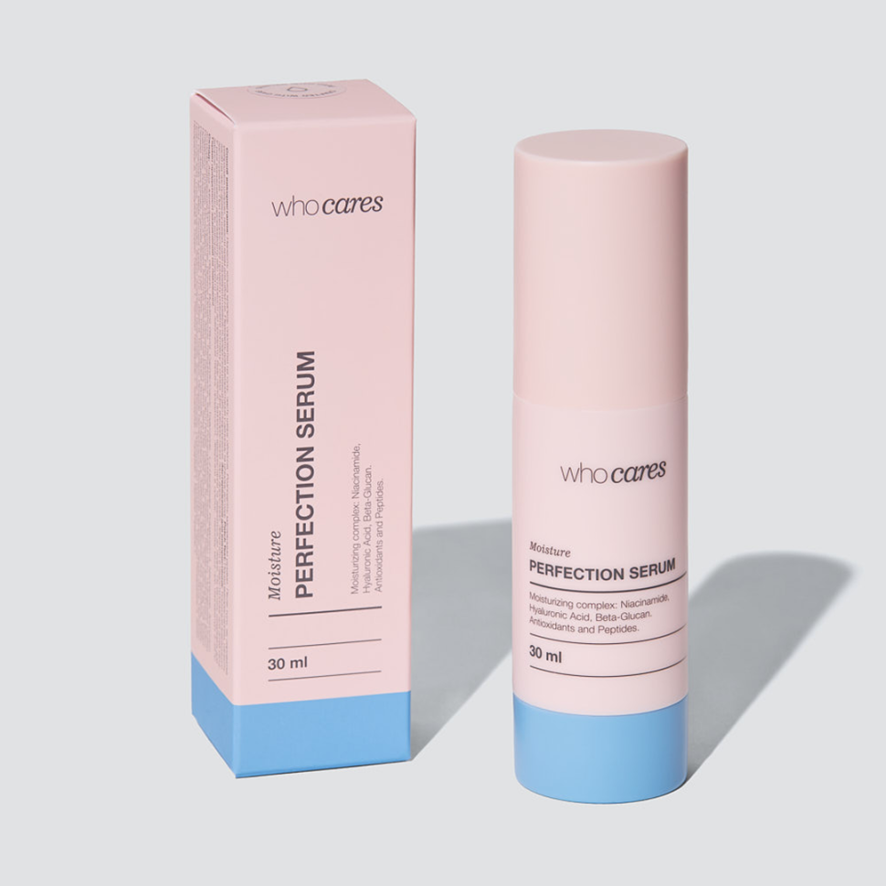 Сыворотка с мультиувлажняющим комплексом WHOCARES Moisture Perfection Serum 30 мл (Цена: 1 199 грн.)