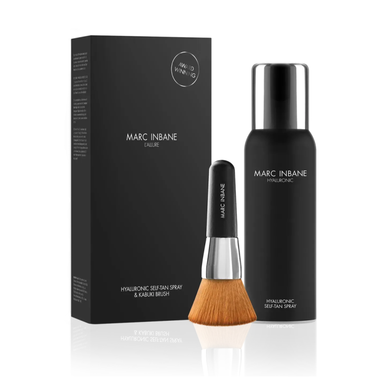 MARC INBANE набір для автозасмаги LAllure Set Hyaluronic Self-Tan + Kabuki уп (Ціна: 2 589 грн.)