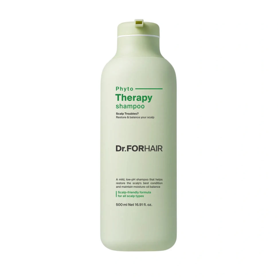 DR.FORHAIR Phyto Therapy Shampoo шампунь фітотерапевтичний для чутливої шкіри голови 500 мл (Ціна: 980 грн.)
