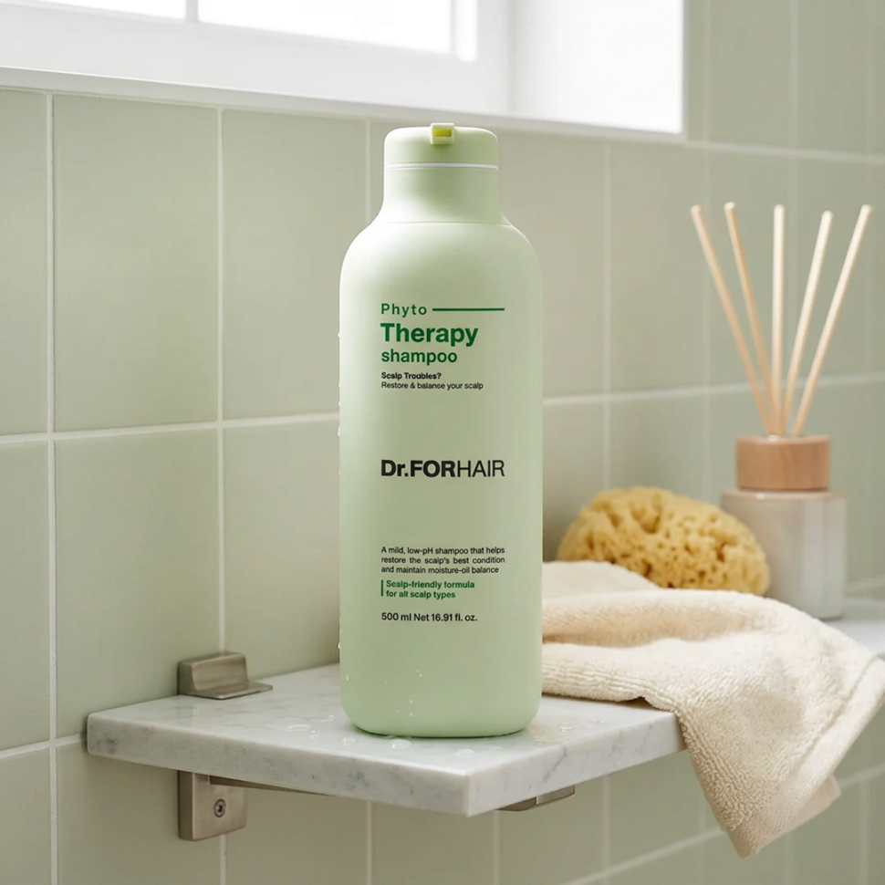 DR.FORHAIR Phyto Therapy Shampoo шампунь фітотерапевтичний для чутливої шкіри голови 500 мл (Ціна: 980 грн.)