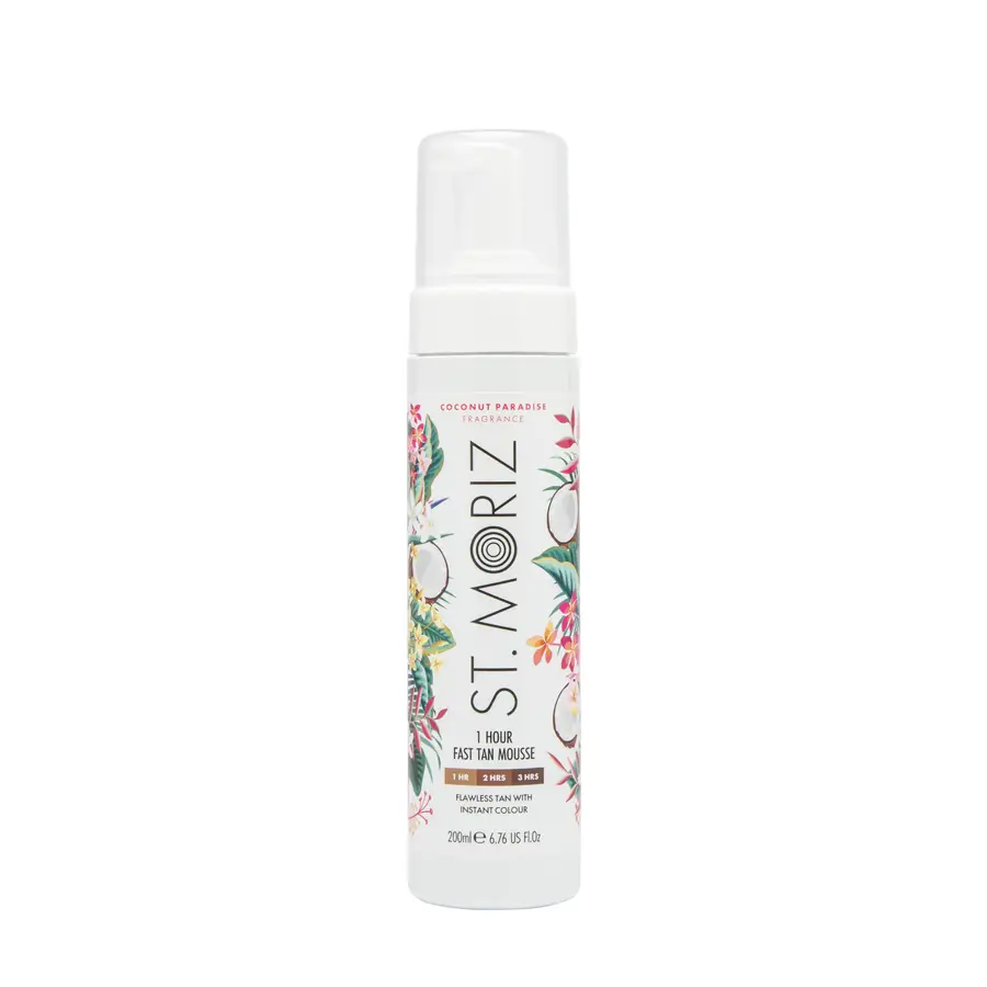 Автобронзат-мусс для экспресс загара ST.MORIZ Fast Tan Coconut Paradise 200 мл (Цена: 415 грн.)