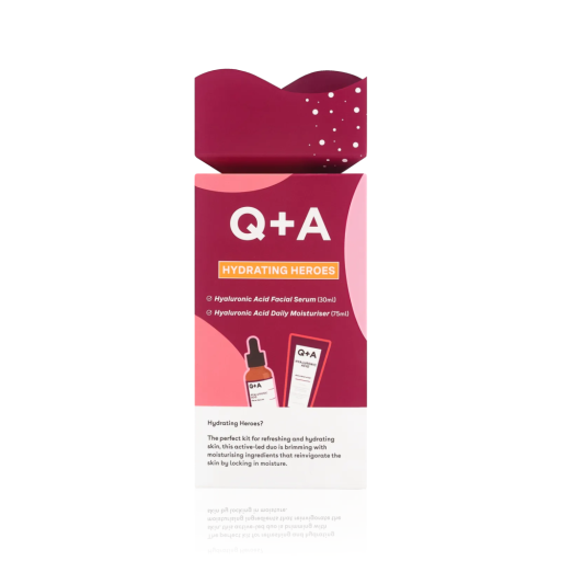 Подарочный набор для увлажнения кожи Q+A Hydrating Heroes Gift Set уп