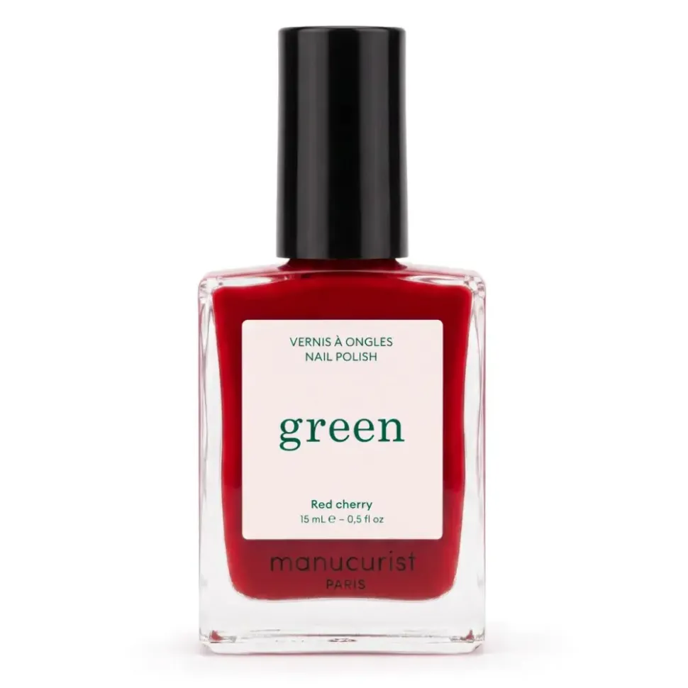 MANUCURIST Green Red Cherry лак для нігтів з вишнево-червоним відтінком 15 мл (Ціна: 790 грн.)