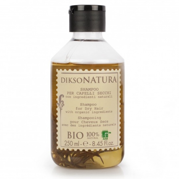 Шампунь для сухих волос с безсмертником DIKOSN Natura Shampoo Per Capelli Secchi Dry Hair 250 мл (Цена: 460 грн.)