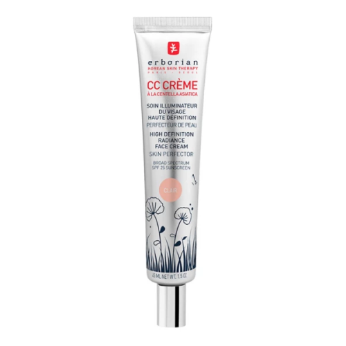 Крем CC корректирующий совершенное сияние ERBORIAN Clair High Definition Radiance Face Cream Skin Perfector 15 мл (Цена: 1 199 грн.)