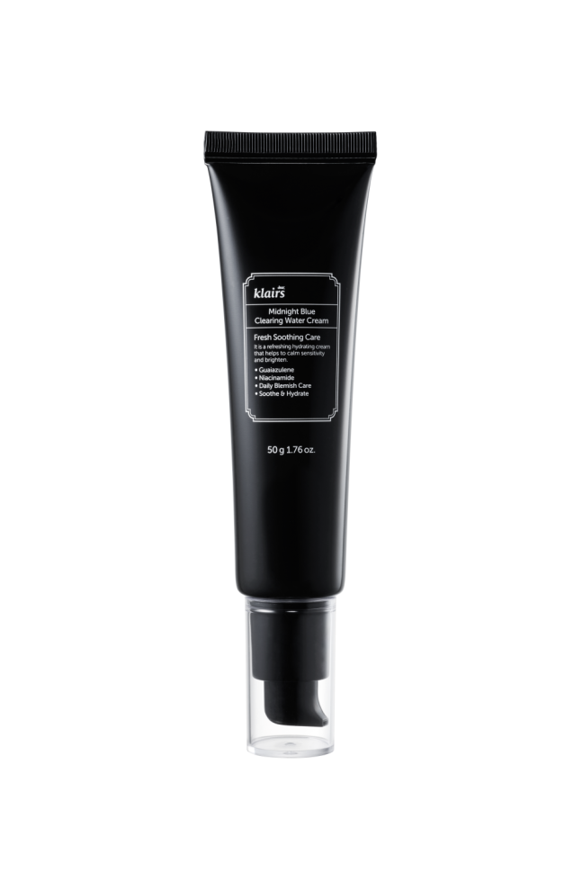 Увлажняющий крем-гель для лица DEAR, KLAIRS Midnight Blue Clearing Water Cream 50 г (Цена: 1 215 грн.)