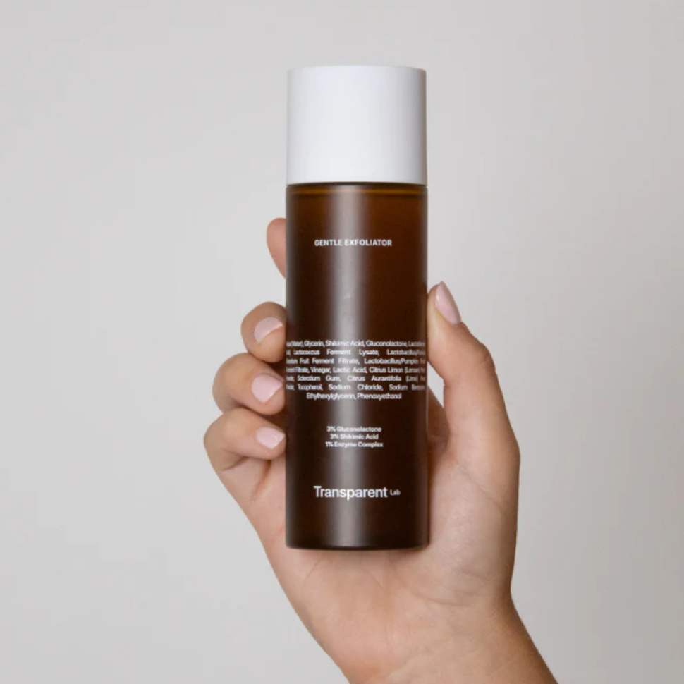 Нежный отшелушивающий тонер для сияния лица TRANSPARENT-LAB Gentle Exfoliator 130 мл (Цена: 1 707 грн.)