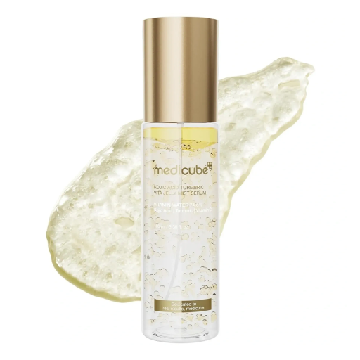 MEDICUBE освітлювальна гель-сироватка з кодзієвою кислотою та куркумою Kojic Acid Turmeric Vita Jelly Mist Serum 100 мл