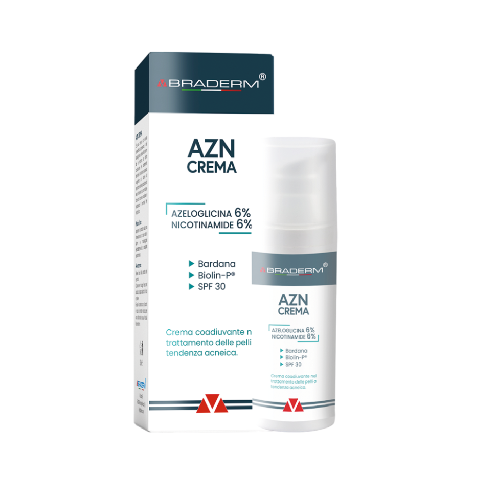 Легкий дневной увлажняющий крем BRADERM Azn Cream SPF 30 30 мл (Цена: 1 690 грн.)