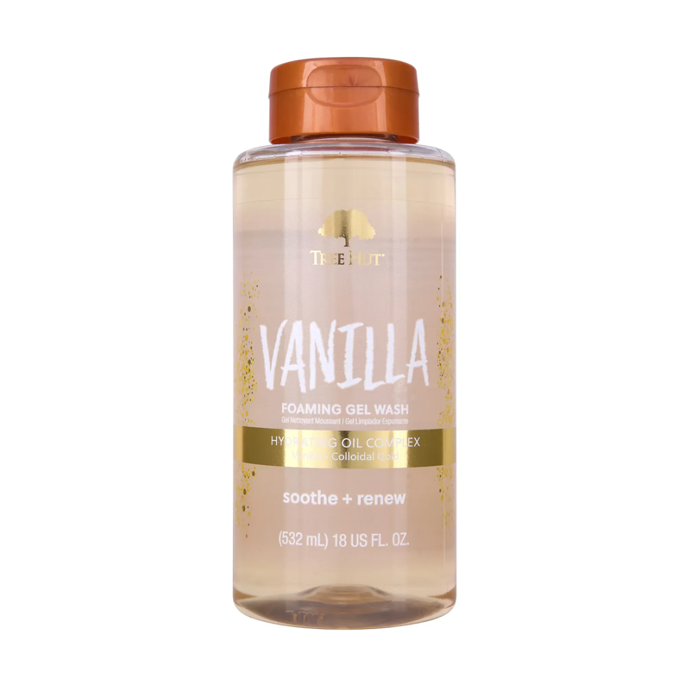 TREE HUT Vanilla Foaming Gel Wash гель для душу з ароматом ванілі 532 мл (Ціна: 544 грн.)