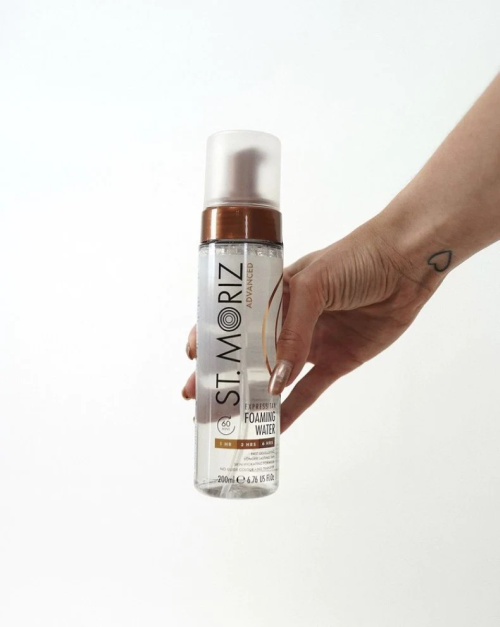 Автобронзат-мусс ST.MORIZ Advanced Eхpress Self Tanning Foaming Water 200 мл