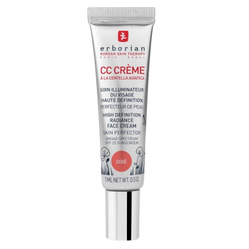 Крем CC корректирующий совершенное сияние ERBORIAN Dore High Definition Radiance Face Cream Skin Perfector 15 мл (Цена: 1 199 грн.)
