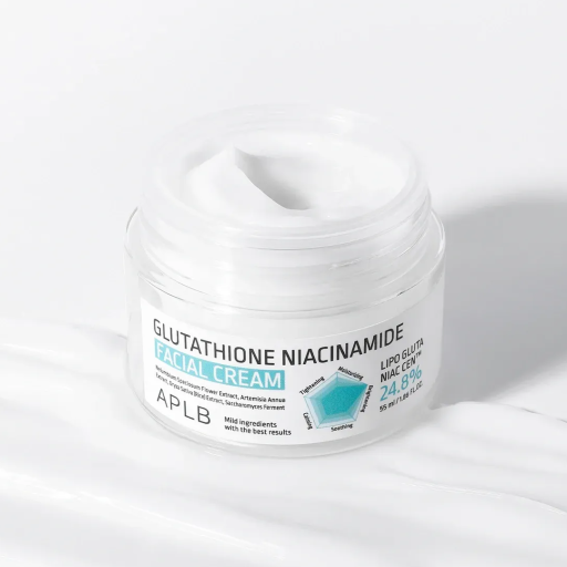 Крем для выравнивания тона кожи с глутатионом и ниацинамидом APLB Glutathione Niacinamide Facial Cream 55 мл