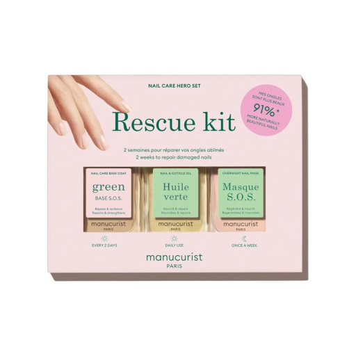 MANUCURIST Rescue Kit набір для догляду за пошкодженими нігтями уп