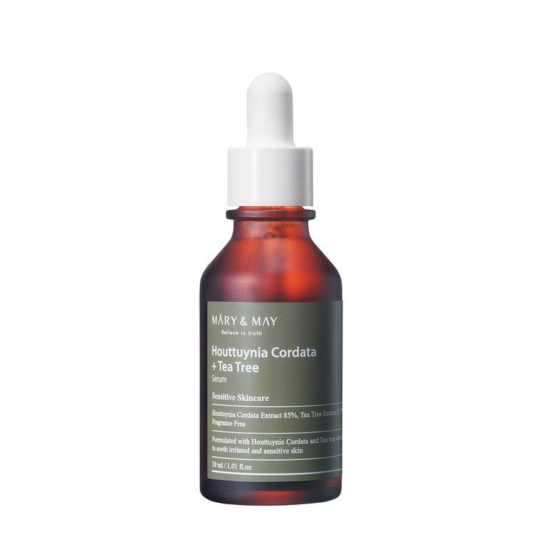 Успокаивающая сыворотка MARY MAY Houttuynia Cordata+Tea Tree Serum 30 мл					 (Цена: 425 грн.)