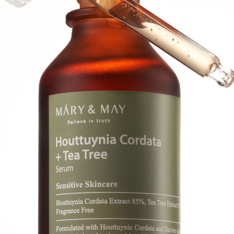 Успокаивающая сыворотка MARY MAY Houttuynia Cordata+Tea Tree Serum 30 мл					 (Цена: 425 грн.)