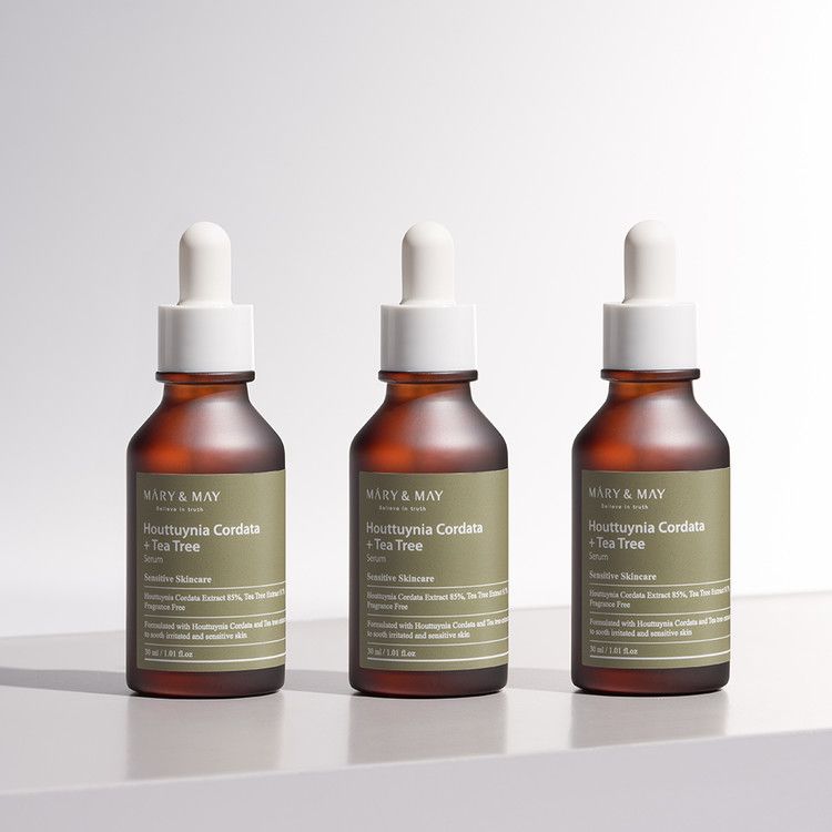 Успокаивающая сыворотка MARY MAY Houttuynia Cordata+Tea Tree Serum 30 мл					 (Цена: 425 грн.)