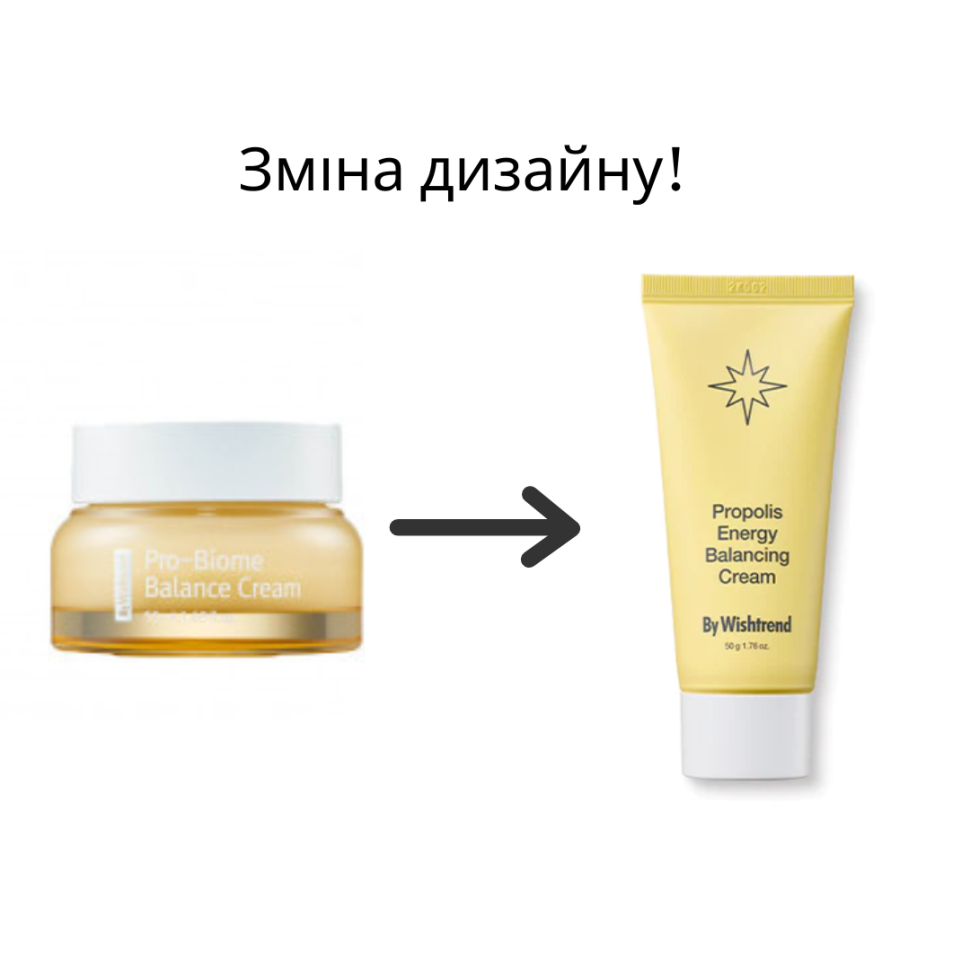 Крем для лица увлажняющий с прополисом BY WISHTREND Propolis Energy Balancing Cream 50 мл (Цена: 1 110 грн.)