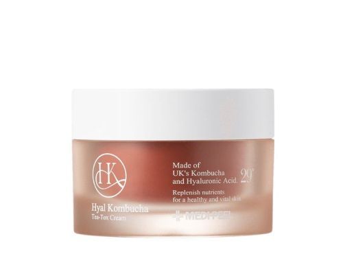 MEDI-PEEL Hyal Kombucha Tea Tox Cream крем зволожуючий із комбучею та гіалуроновою кислотою 50 мл