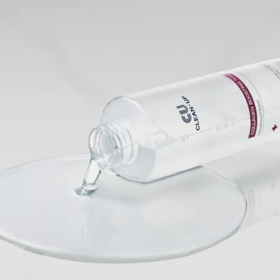 Тонер для улучшения упругости CUSKIN Clean-up Collagen Boosting Toner 200 мл (Цена: 1 476 грн.)