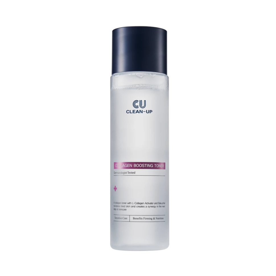 Тонер для улучшения упругости CUSKIN Clean-up Collagen Boosting Toner 200 мл (Цена: 1 476 грн.)