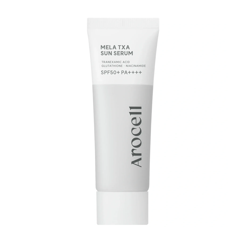 AROCELL сонцезахисна сироватка з транексамовою кислотою Mela TXA Sun Serum SPF50+ PA++++ 40 мл (Ціна: 750 грн.)