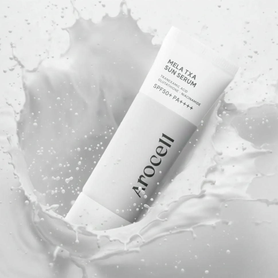 AROCELL сонцезахисна сироватка з транексамовою кислотою Mela TXA Sun Serum SPF50+ PA++++ 40 мл (Ціна: 750 грн.)