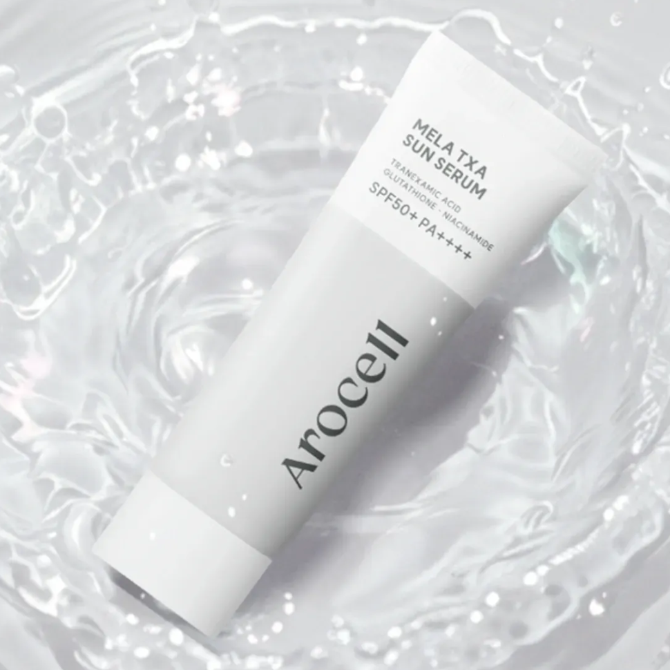 AROCELL сонцезахисна сироватка з транексамовою кислотою Mela TXA Sun Serum SPF50+ PA++++ 40 мл (Ціна: 750 грн.)
