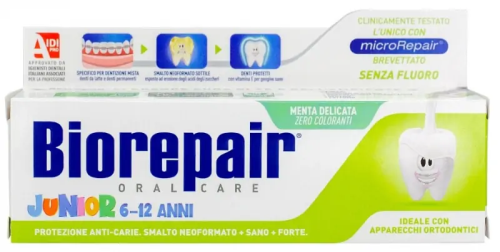 Зубная паста для детей 6-12 лет BIOREPAIR Junior 75 мл (Цена: 198 грн.)