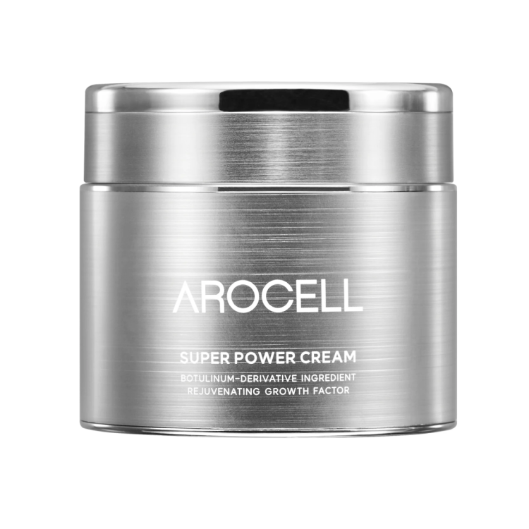 Интенсивный омолаживающий крем с ботулиническим полипептидом и стволовыми клетками AROCELL Super Power Cream 50 г
