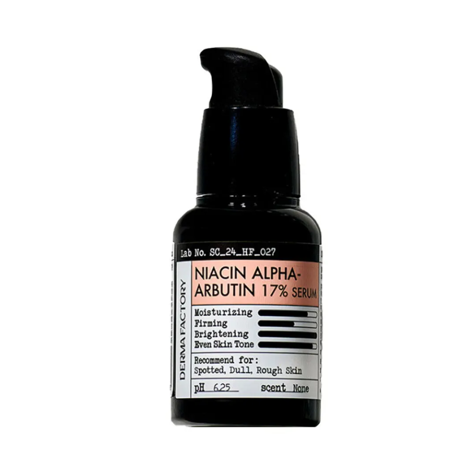 Интенсивная сыворотка для освещения пигментации DERMA FACTORY Niacin Alfa – Arbutin 17% Serum 30 мл (Цена: 725 грн.)