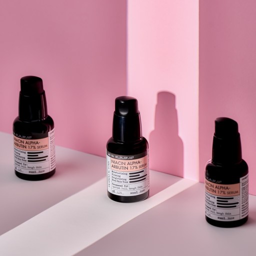 Интенсивная сыворотка для освещения пигментации DERMA FACTORY Niacin Alfa – Arbutin 17% Serum 30 мл