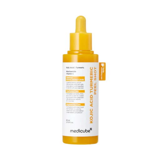 MEDICUBE Kojic Acid Turmeric Peel Shot освітлювальний пілінг з койєвою кислотою та куркумою 80 мл