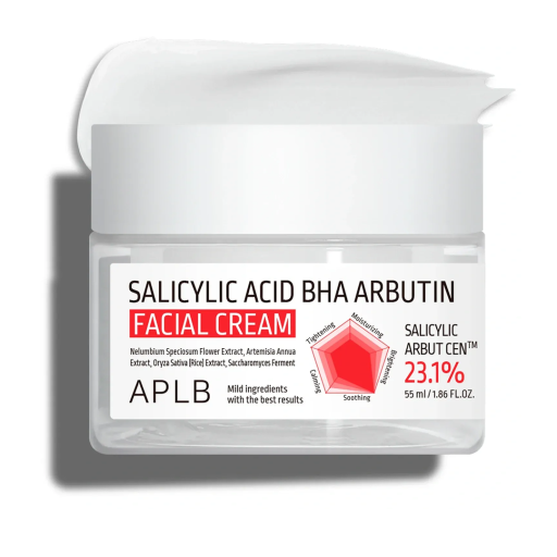 APLB крем для проблемної шкіри з саліциловою кислотою та арбутином Salicylic Acid BHA 55 мл