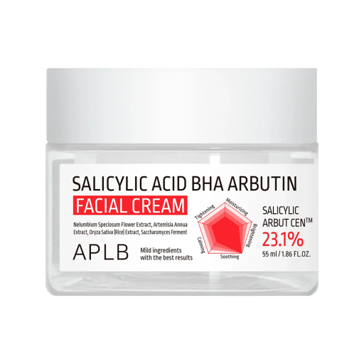 APLB крем для проблемної шкіри з саліциловою кислотою та арбутином Salicylic Acid BHA 55 мл