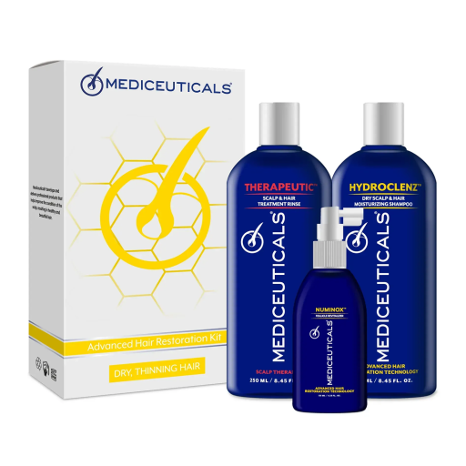 MEDICEUTICALS Advanced Hair Restoration Kit Dry набір проти випадіння та стоншення волосся уп 