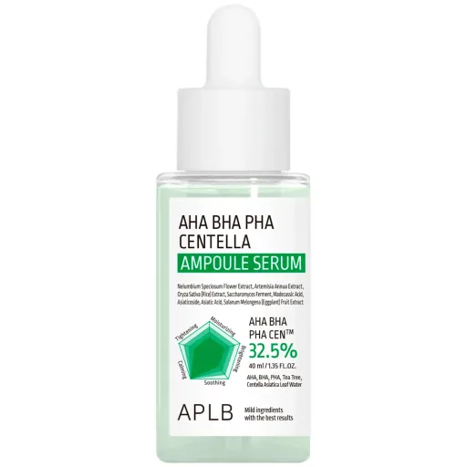 Ампульная сыворотка для проблемной кожи с AHA, BHA, PHA и центелой азиатской APLB AHA BHA PHA Centella Ampoule Serum 40 мл