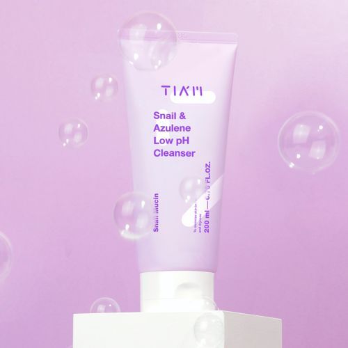 Гель для умывания с улиткой и азуленом Tiam Snail & Azulene Low pH Cleanser 200 мл (Цена: 410 грн.)