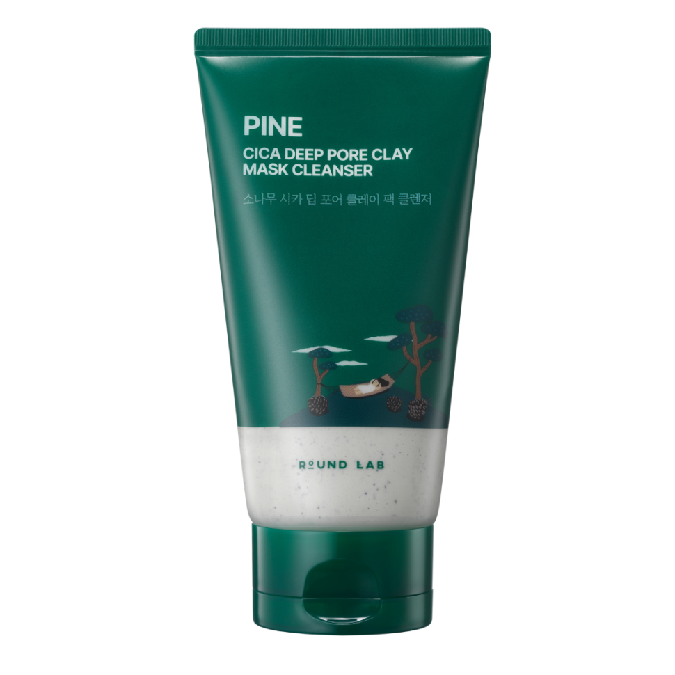 Глиняная маска-пенка для умывания с экстрактом игл сосны ROUND LAB Pine Cica Deep Pore Clay 150 мл (Цена: 790 грн.)