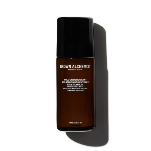 GROWN ALCHEMIST Roll On Deodorant Icelandic Moss Extract, Sage Complex роликовий дезодарант-антиперспірант 50 мл (Ціна: 1 100 грн.)