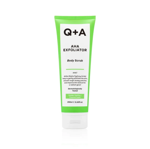 Q+A AHA Exfoliator Body Scrub скраб для тіла із AHA кислотами 250 мл