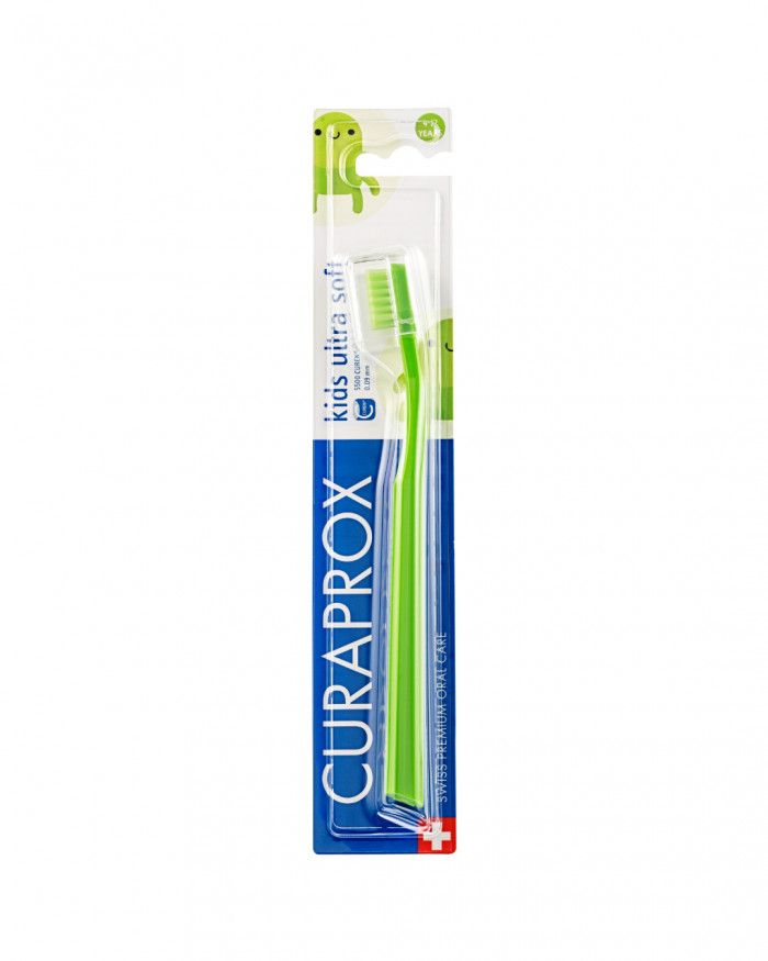 CURAPROX дитяча зубна щітка 4-12 років ультрам'яка Kids Ultra Soft 5500 шт (Ціна: 354 грн.)